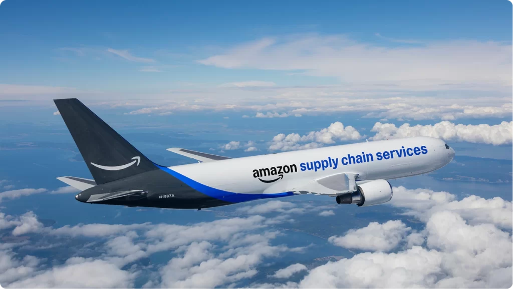 Amazon Supply Chain Services plane