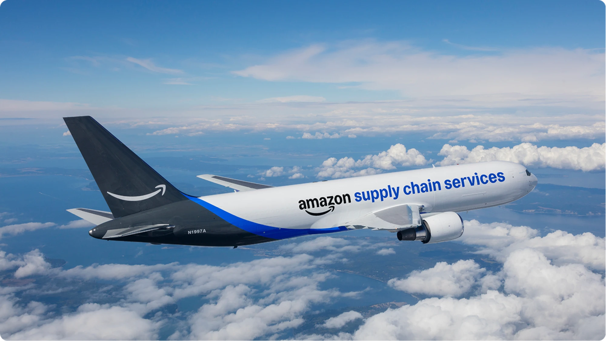 Amazon Supply Chain Services plane